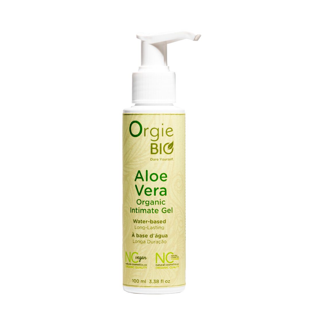 Orgie Bio Aloe Vera Intimate Gel (100 ml) Water-based lubricant, aloe vera extract