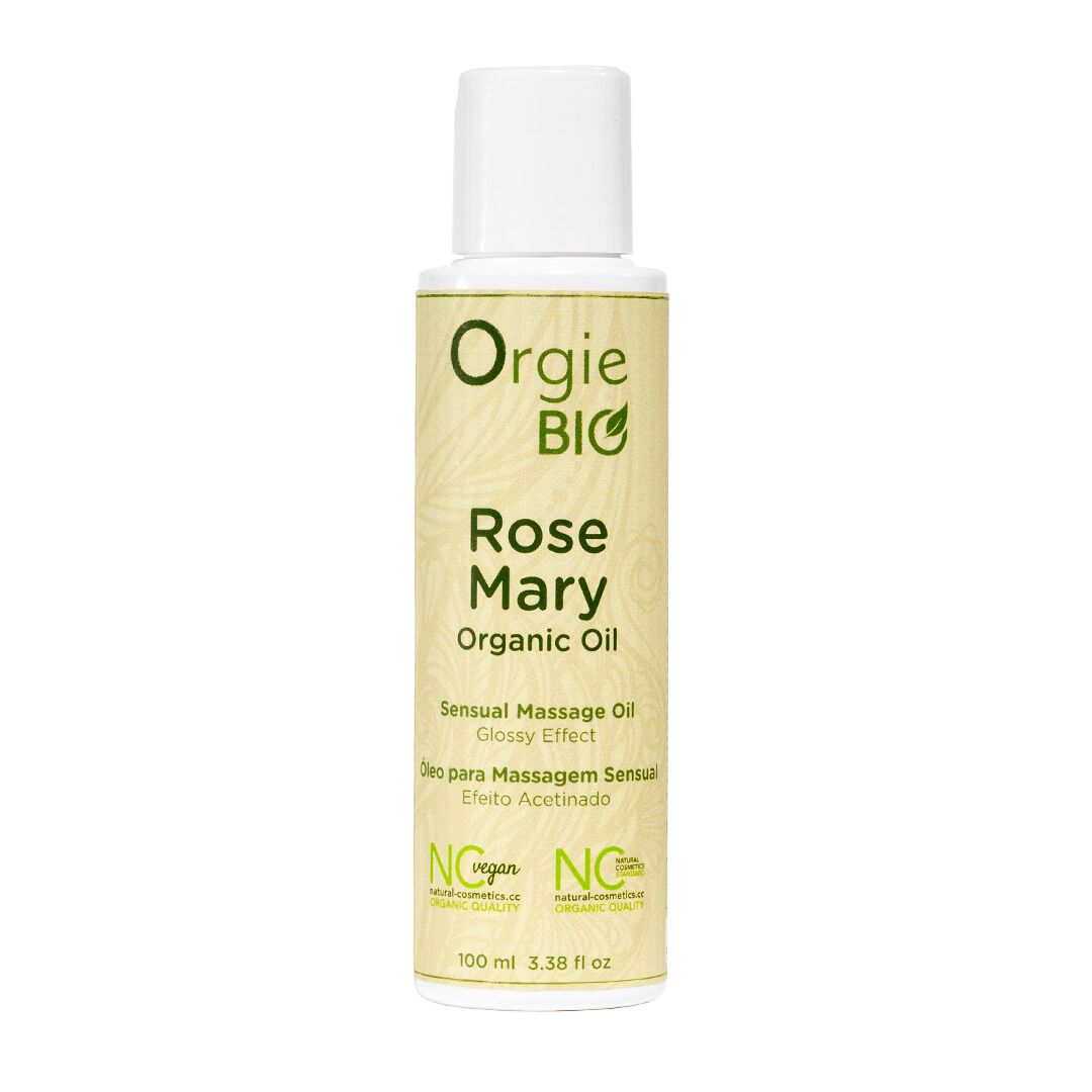 Orgie Massage Oil – Bio Rosemary Organic Oil (100 ml), organic, vegan formula