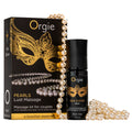 Набір для перлинного масажу Orgie – Pearls Lust Massage (30 мл), силіконовий гель, намисто