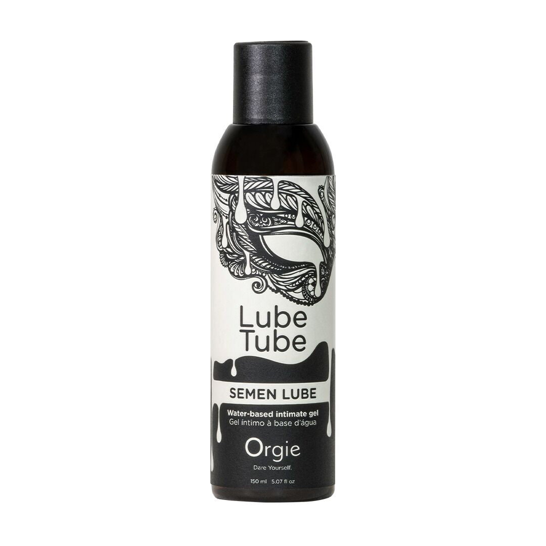 Semen-imitating lubricant Orgie Lube Tube Semen Lube, 150 ml, water-based, tasteless and odorless