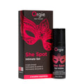 G-Spot Stimulating Gel Orgie She Spot Intimate Gel, 15 ml, Warming/Cooling, Vibrating Effect