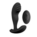 Vibrating Prostate Massager S Pleasures Premium Cozy, black, with textured head, 10 modes