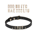Чокер Liebe Seele DIY Choker with 21 Removable Letters, знімні букви, 21 буква в комплекті