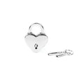 Heart-shaped padlock Liebe Seele Heart Shape Padlock Silver (2 pcs), universal