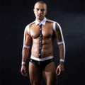 Men's Erotic Waiter Costume JSY 9139 One Size