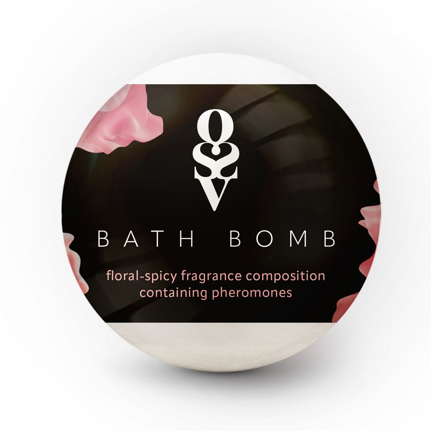 Bath bomb with pheromones Obsessive Bath bomb Floral - Spicy (100 g)