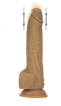 Naked ADDICTION Dominic 9″ Caramel Pulsating Dildo, remote control, diameter 4.2 cm