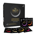 SKYN Unknown Pleasures 42-count Latex-Free Premium Condoms, 6 Assorted Types