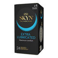 SKYN Extra Lubricated Non-Latex Premium Condoms, 24 ct, 40% More Lubricant
