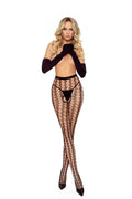 Erotic tights Passion TIOPEN 031 1/2 black