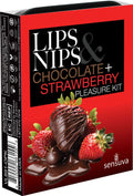 Sensuva Lips & Nips Pleasure Kit - Chocolate Strawberry 2 x 4g