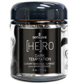 Sensuva [HE]RO Dark Temptation Massage Oil Candle 113g