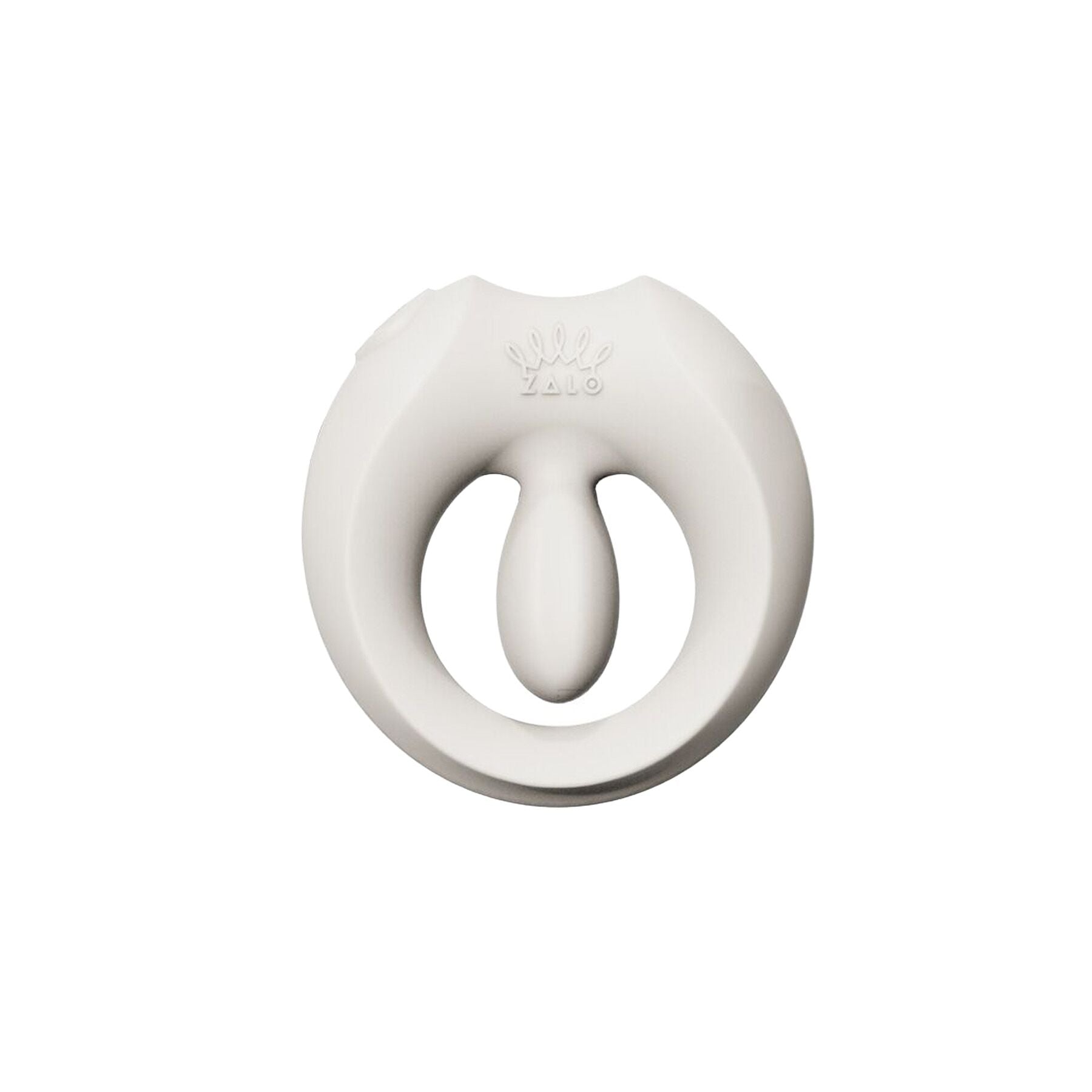 Ерекційне смарт-віброкільце Zalo Apis Ivory White, до 4 годин роботи, зарядний кейс