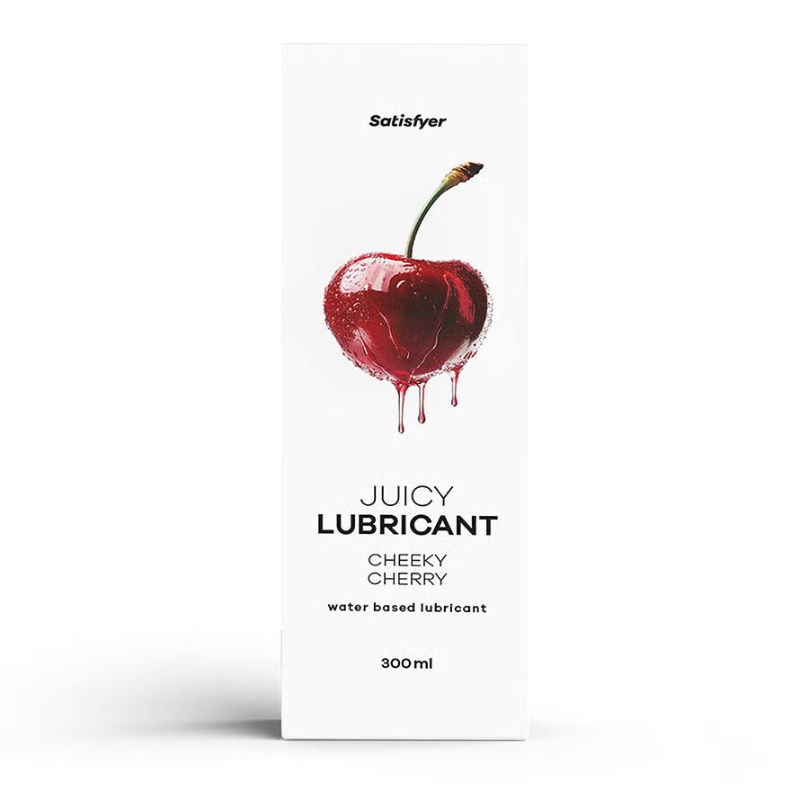 Water-based lubricant Satisfyer Juicy Lubricant Cheeky Cherry water based 300 ml