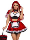 Костюм Червоної Шапочки Leg Avenue Flirty Miss Red Top and Skirt L