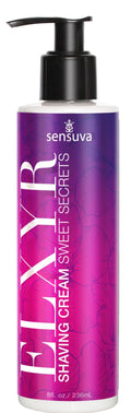 Крем для гоління Sensuva ELXYR Shaving Cream - Sweet Secrets (236 мл)
