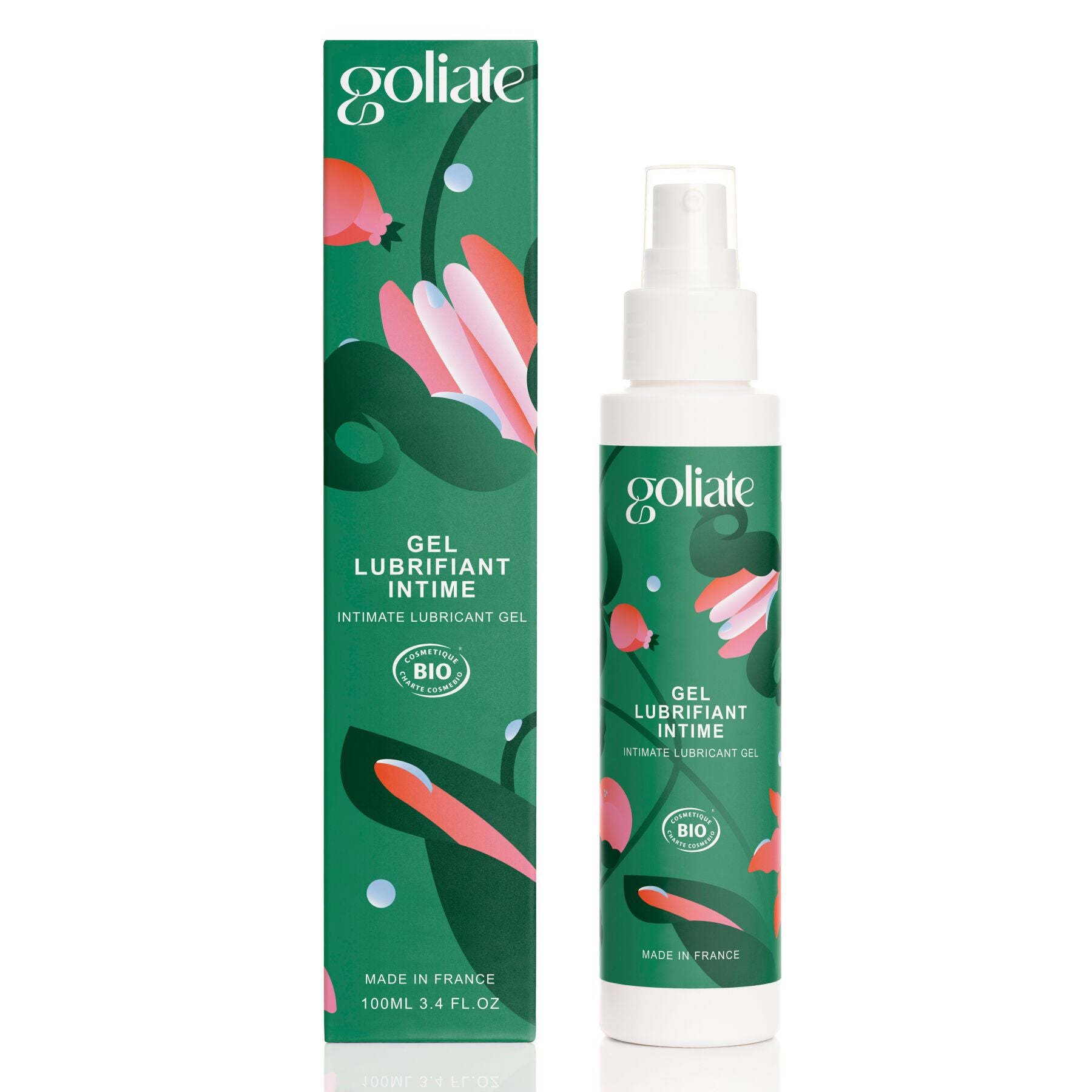 Goliate Gel Lubrifiant Intime, 100 ml, Red Algae Extract, Vegan-Friendly