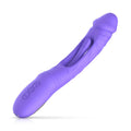 Good Vibes Only Vibrator - Flax Vibrating Dildo with G-Spot Stimulator