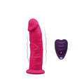 Vibrating Dildo SilexD Henry Vibro Pink (MODEL 2 size 7in) + LRS, diameter 4.4 cm