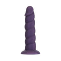 Fantasy by Addiction Unicorn Dildo 7" Purple, vibrator bullet included