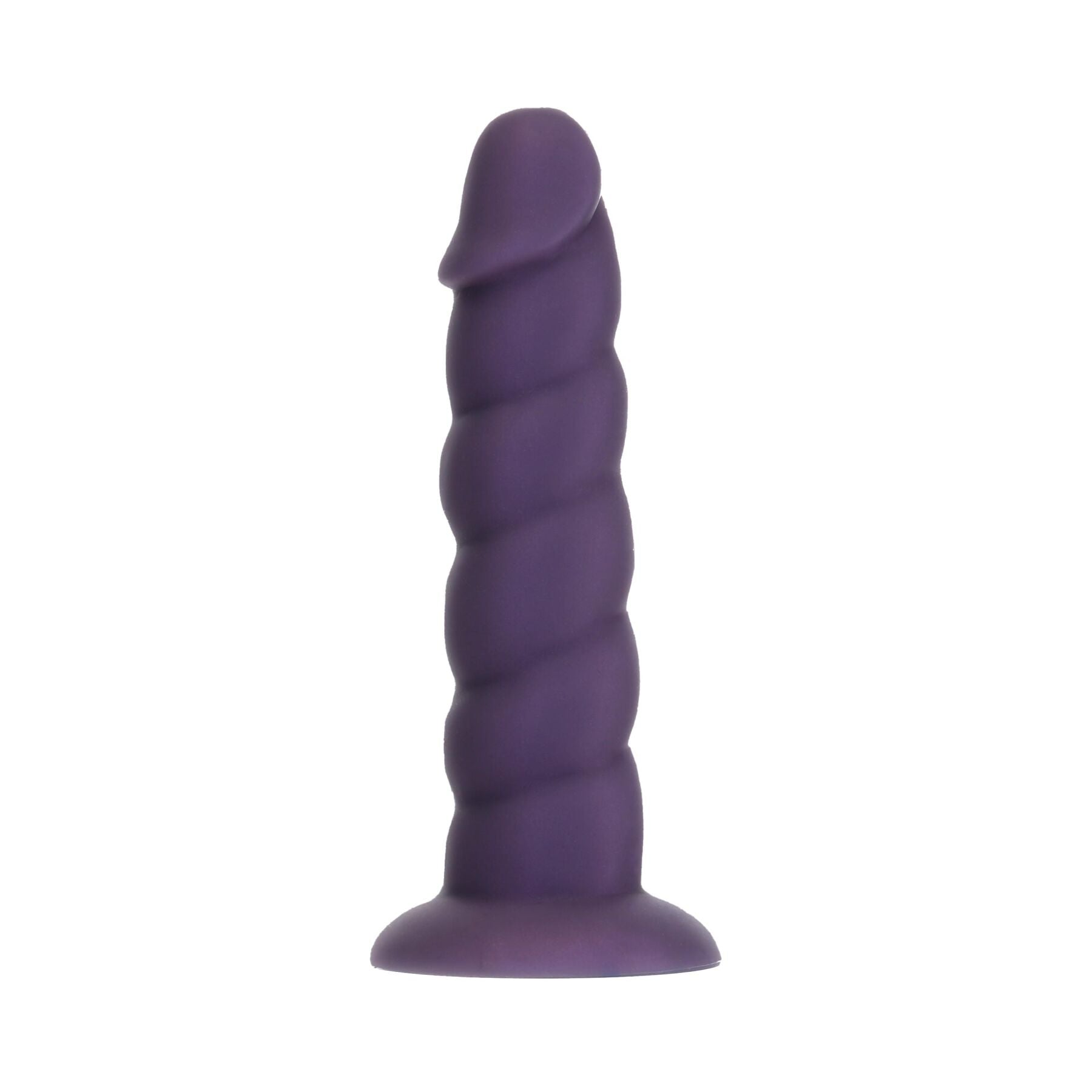 Fantasy by Addiction Unicorn Dildo 7" Purple, vibrator bullet included