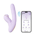 Smart Vibrator 5-in-1 Svakom DuoGlow, Pulsating Vibrator with Beads and Pulsating Stimulator, Heating