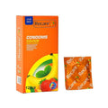 Recare Color Fruit Flavor Condoms 12 pcs, flavors: mint, banana, strawberry