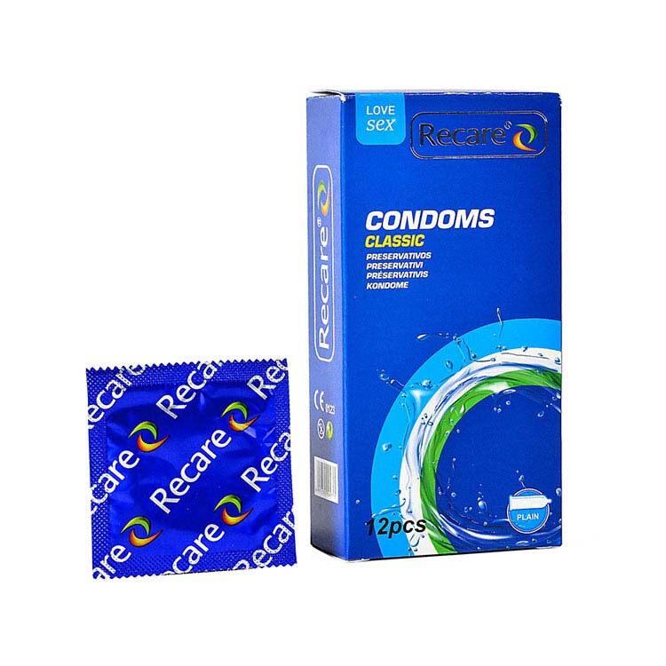 Recare Classic Condoms 12 pcs, classic