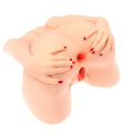 Masturbator-Ass Naked Factory MONICA, vagina + anus, 2 channels, very realistic, open-ended