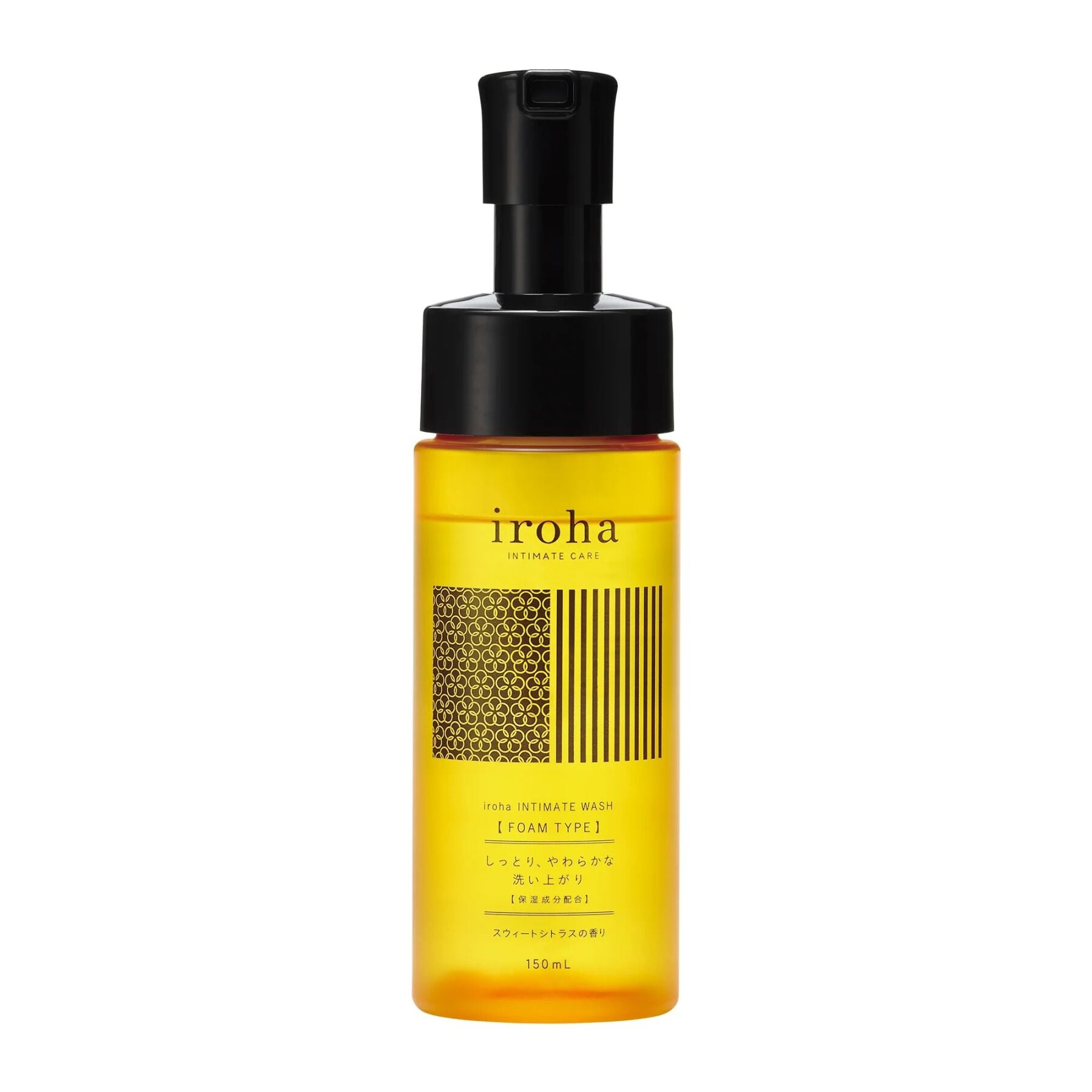 Iroha Intimate Wash Foam Type Sweet Citrus 150 ml