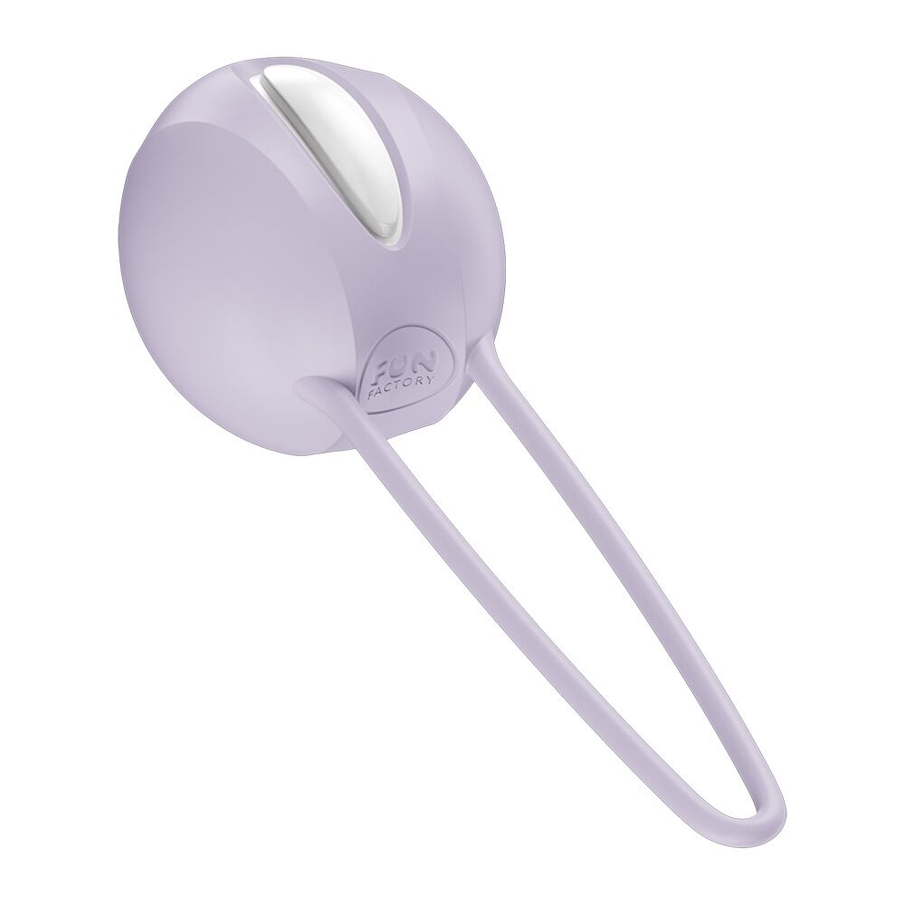 Вагінальна кулька Fun Factory SMARTBALL UNO Purple, одинарна, діаметр 3,6 см