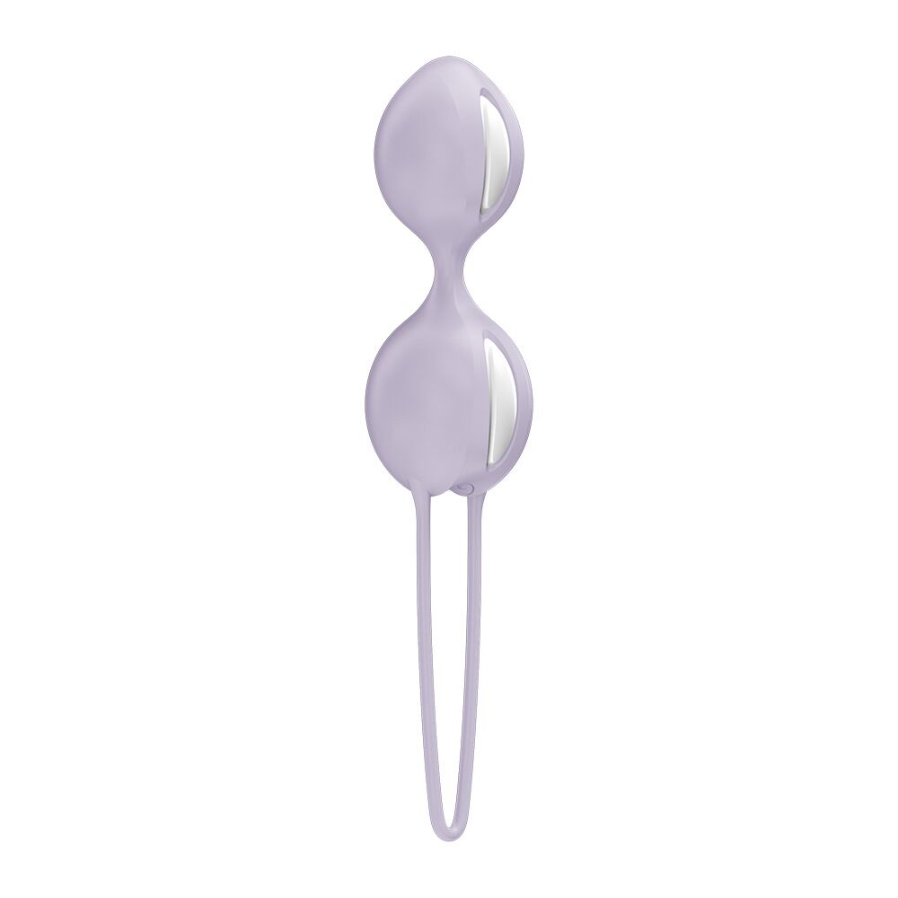 Fun Factory SMARTBALLS DUO Purple, 2 pcs, diameter 3.2 and 3.6 cm