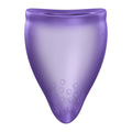 Менструальна чаша Fun Factory FUN CUP SIZE B Black Currant, багаторазова, діаметр 4,3 см, об’єм 30 мл