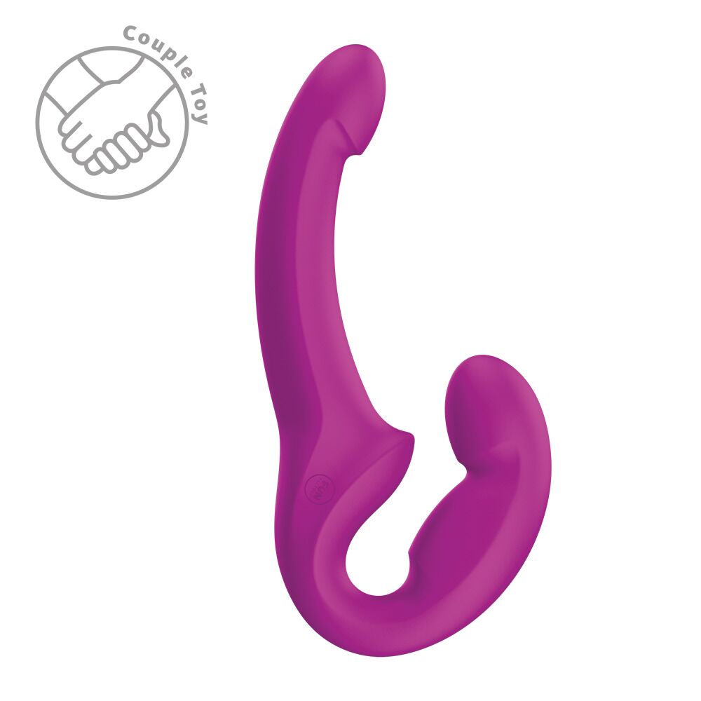 Strapless dildo Fun Factory SHARE LITE Blackberry, adjustable, lightweight model