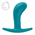 Fun Factory BOOTIE M Aquamarine butt plug, 3.3 cm diameter, thin stopper