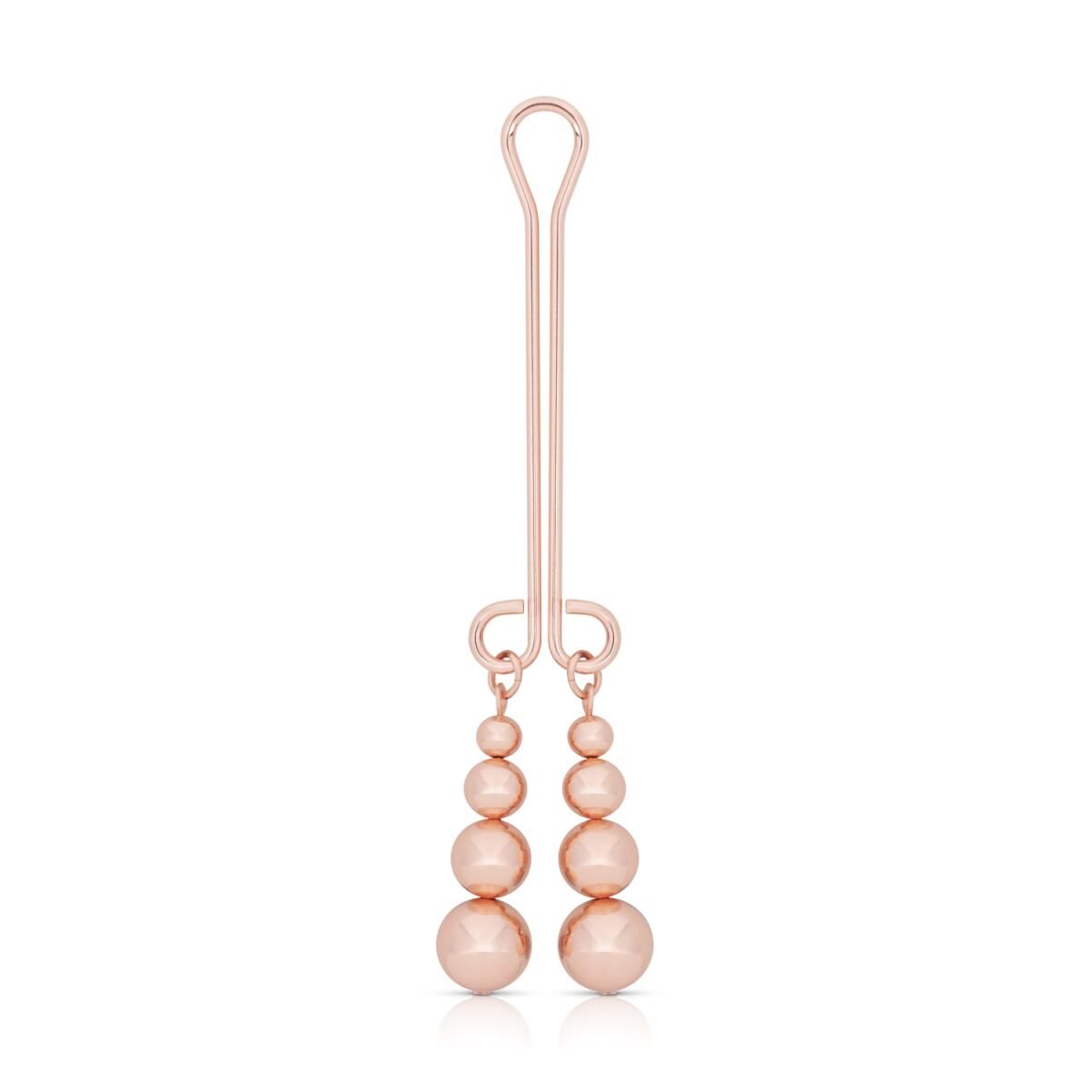 Rosy Gold Clitoral Clamp - Subtle Weight
