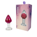 Luxury Loviss Gomphrena Globosa Anal Plug with real amaranth inside