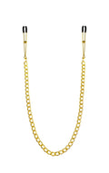 Feral Feelings - Chain Thin nipple clamps, gold/black