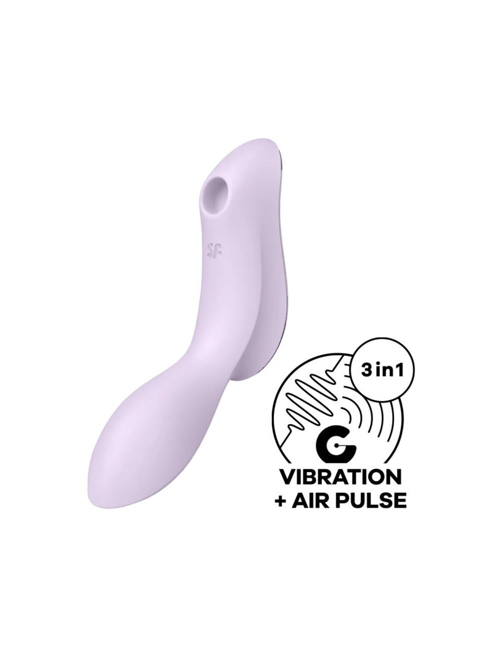 Satisfyer Curvy Trinity 2 Violet Vacuum Vibrator
