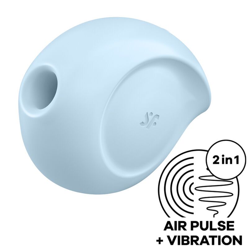 Satisfyer Sugar Rush Blue Vibrating Vacuum Clitoral Stimulator