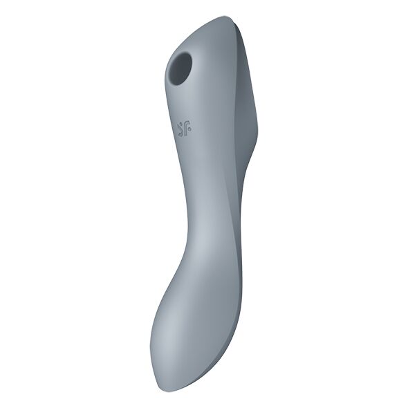 Satisfyer Curvy Trinity 3 BlueGrey Vibrating Vacuum Stimulator