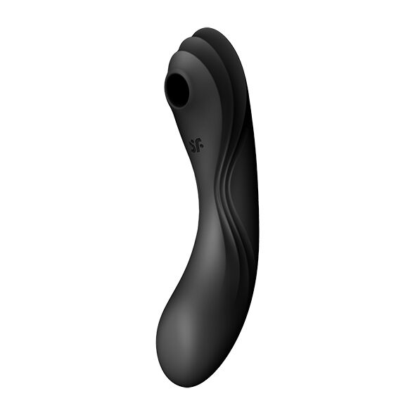 Satisfyer Curvy Trinity 4 Black Vibrating Vacuum Stimulator