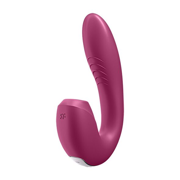 Satisfyer Sunray Berry Smart Vacuum Vibrator, 4 Shaft Positions