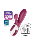 Smart vibrator rabbit with heating Satisfyer Hot Bunny