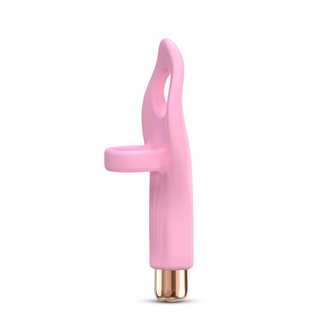 Love To Love Tickle Me Finger Vibrator - BABY PINK, rechargeable, 3 usage options