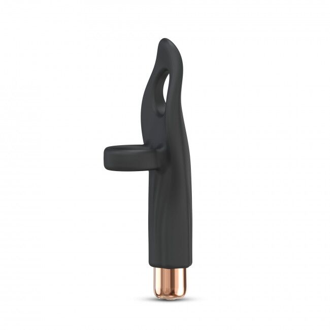 Love To Love Tickle Me Finger Vibrator - BLACK ONYX, Rechargeable, 3 Ways to Use