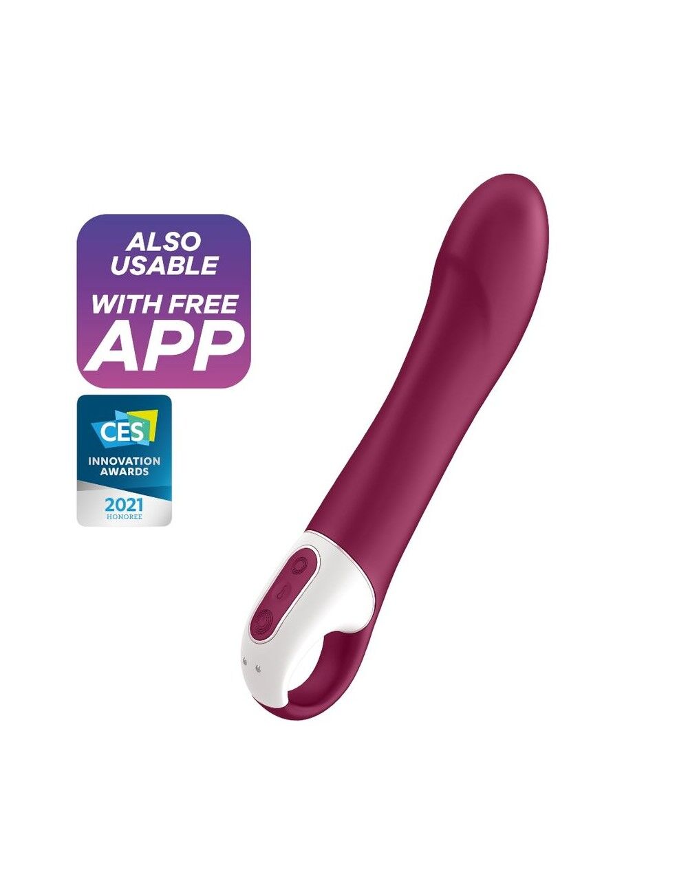 Satisfyer Big Heat G-spot Smart Vibrator with Heating Function