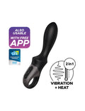 Smart Prostate Vibrator Satisfyer Heat Climax, heating up to 40°