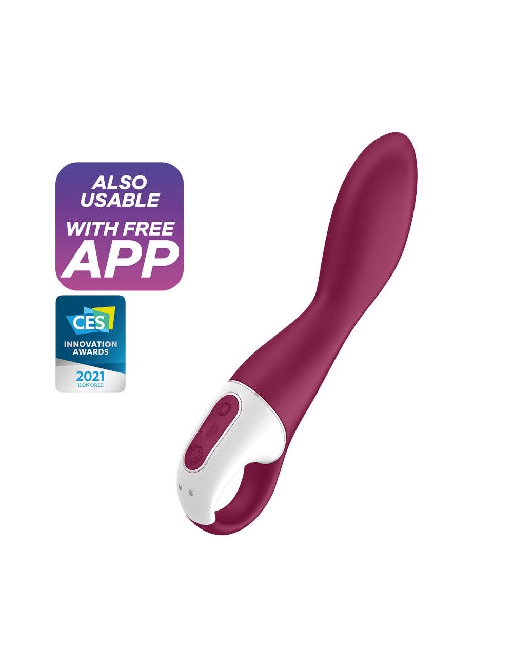 Satisfyer Heated Thrill G-spot Vibrator with Heating Function